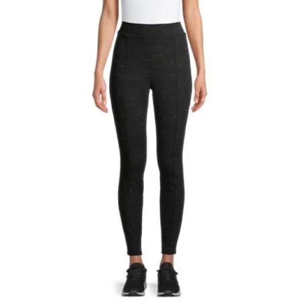 Time and Tru Black Ponte Knit Pants Lot of 6